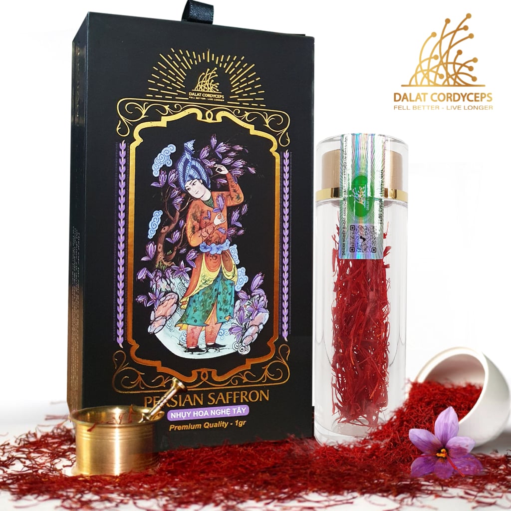 Nhuỵ hoa nghệ tây saffron - Dalat Cordyceps