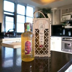 Nấm linh chi đỏ ngâm rượu - Dalat Cordyceps - Hộp gỗ cao cấp