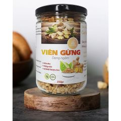 Trà viên gừng Dalat Cordyceps, dạng viên ngậm