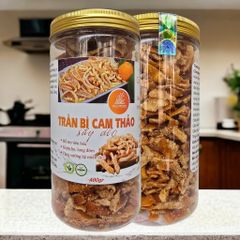 Trần bì cam thảo, vỏ cam quít kết hợp với cam thảo khô - Dalat Cordyceps