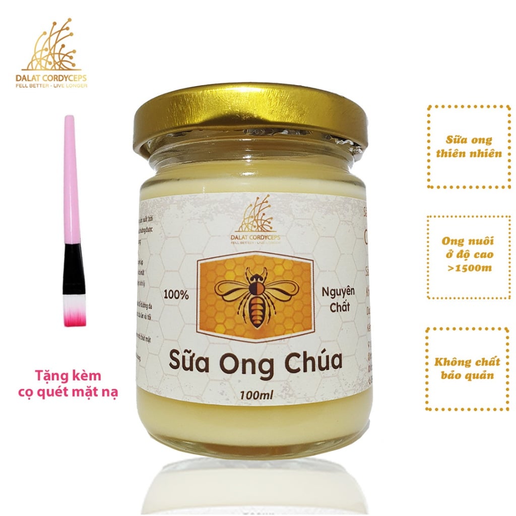 Sữa ong chúa tươi - Dalat Cordyceps