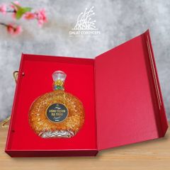 Nấm đông trùng hạ thảo tươi ngâm rượu trong chai thuỷ tinh XO  - Hộp giấy cao cấp