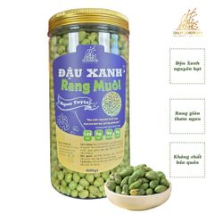 Hạt đậu xanh rang muối giòn tan - Dalat Cordyceps