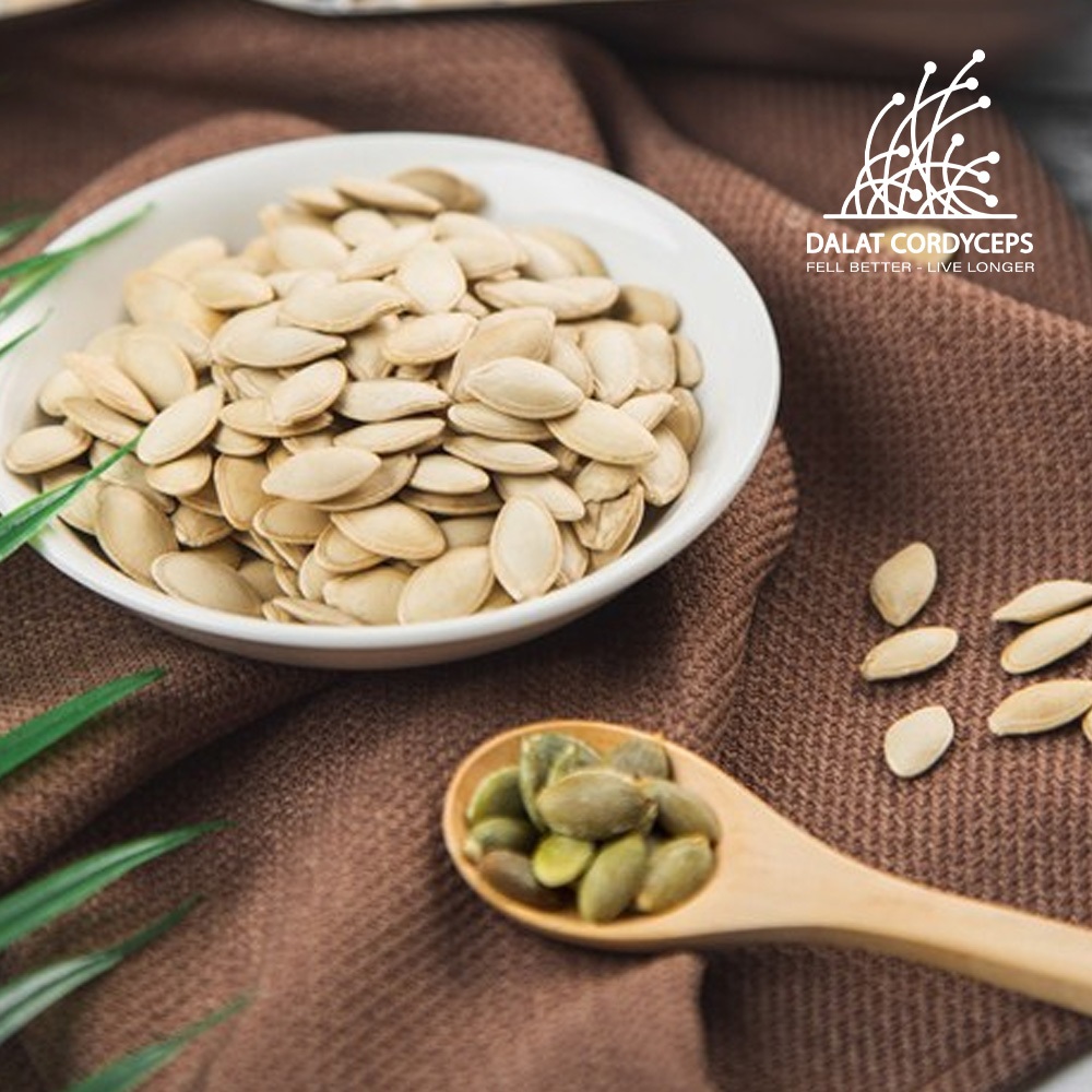 Hạt bí ngô nguyên vị Dalat Cordyceps