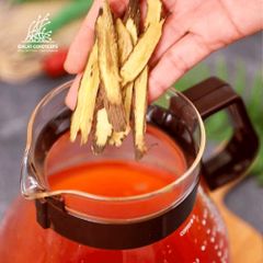 Trà thảo mộc cam thảo khô thái lát - Dalat Cordyceps