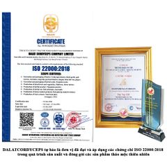 Nấm linh chi đỏ, hồng chi thái lát - lọ 50g - Dalat Cordyceps