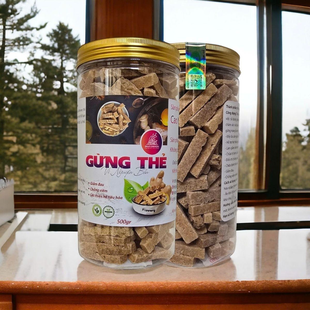 Gừng thẻ vị nguyên bản cay nồng - Dalat Cordyceps