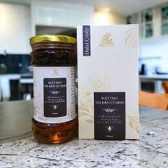 Mật ong ngâm tỏi đen lý sơn - Hộp cao cấp