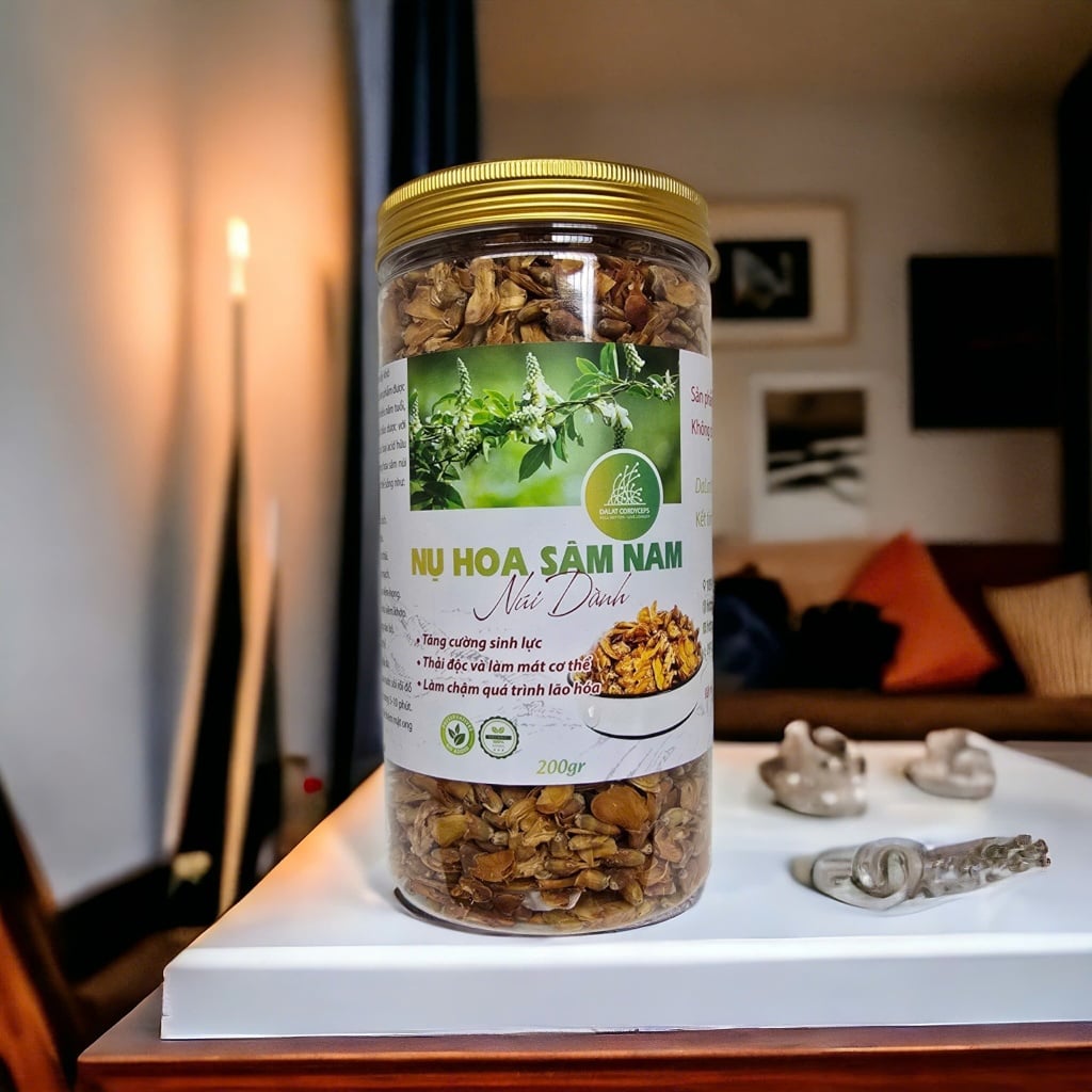 Nụ hoa cây sâm nam núi Dành khô sấy lạnh,, Dalat Cordyceps