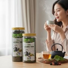 Trà lá dâu tằm khô - DalatCordyceps