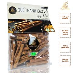 Quế thanh cạo vỏ sạch sẻ, quế điếu sấy khô - Dalat Cordyceps - túi 600gr