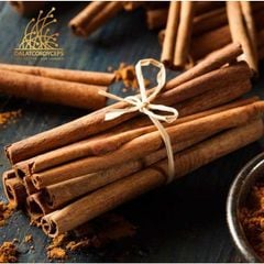 Quế thanh cạo vỏ sạch sẻ, quế điếu sấy khô - Dalat Cordyceps - túi 600gr