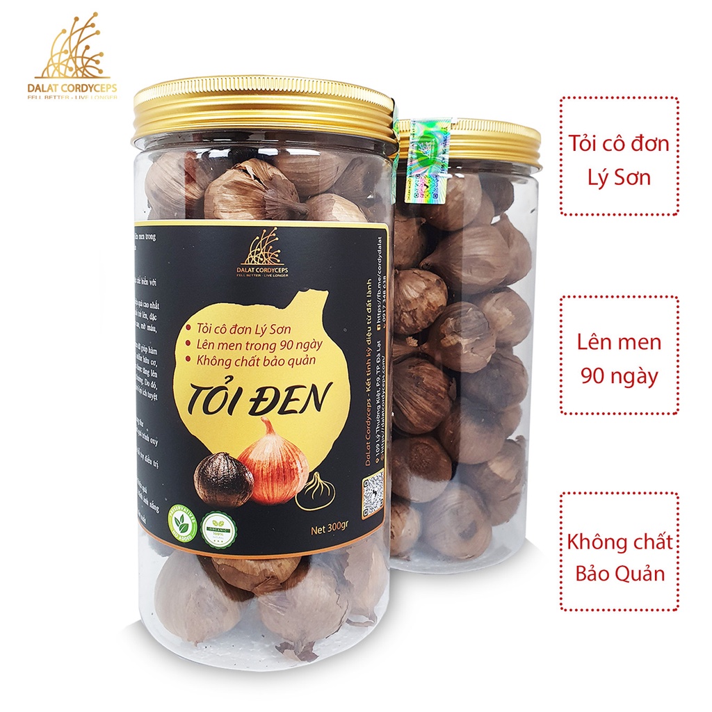 Tỏi đen cô đơn, Dalat Cordyceps, loại thượng hạng