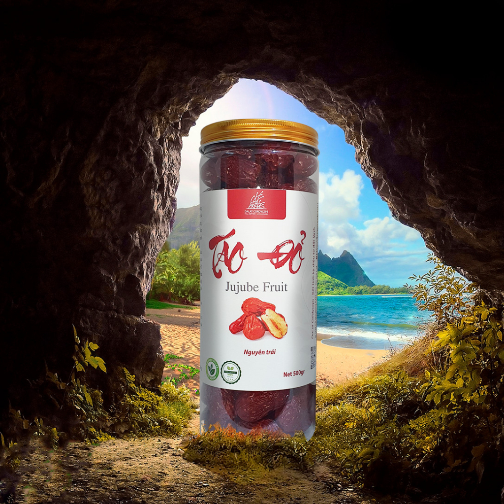 Táo đỏ Tân Cương - Dalat Cordyceps - Loại thượng hạng