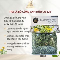 Trà thảo mộc lá bồ công anh sấy lạnh - Dalat Cordyceps