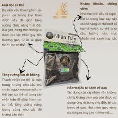 Thảo mộc nhân trần sấy khô Dalat Cordyceps