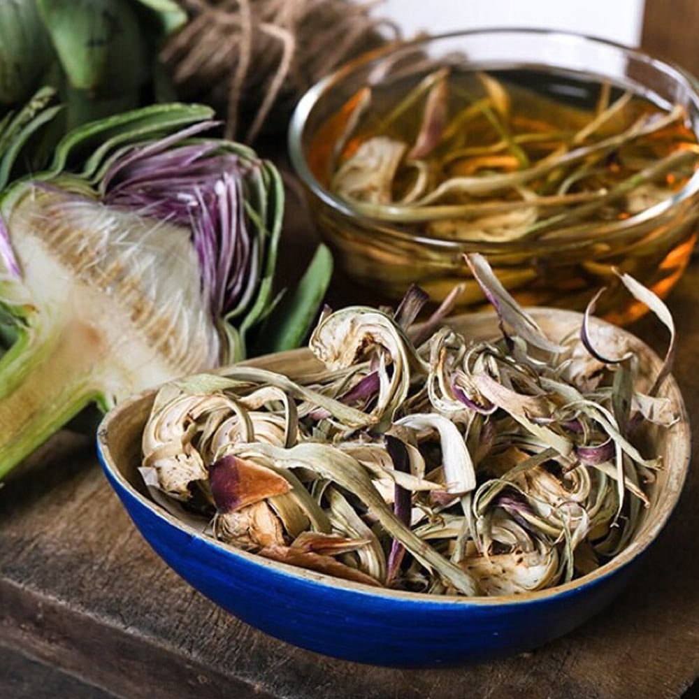 Trà bông atisô sấy khô - Dalat Cordyceps - hộp 250gr