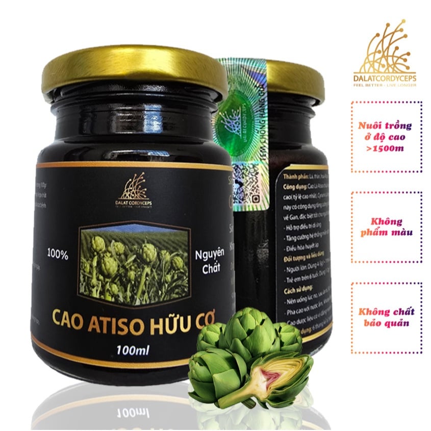 Cao Atiso đắng đậm Dalat Cordyceps