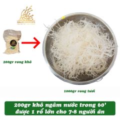 Rong sụn biển sấy khô - Dalat Cordyceps - 200gr