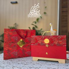 Set quà tết năm 2026 - Đông trùng hạ thảo , hộp quà tặng cao cấp, Dalat Cordyceps