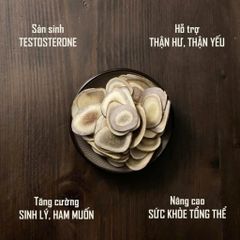 Lộc nhung hươu khô thái lát - Dalat Cordyceps - sấy lạnh