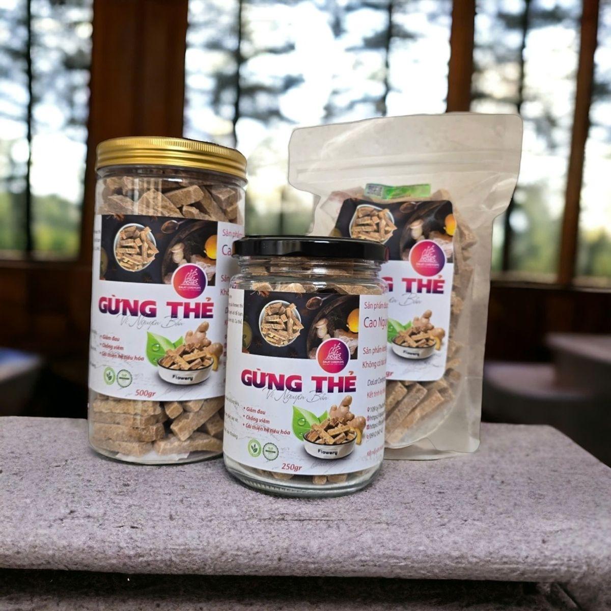 Gừng thẻ vị nguyên bản cay nồng - Dalat Cordyceps