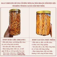 Nấm đông trùng hạ thảo khô sấy thăng hoa (50gr)