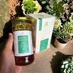 Mật ong ngâm hoa đu đủ đực - Hộp cao cấp