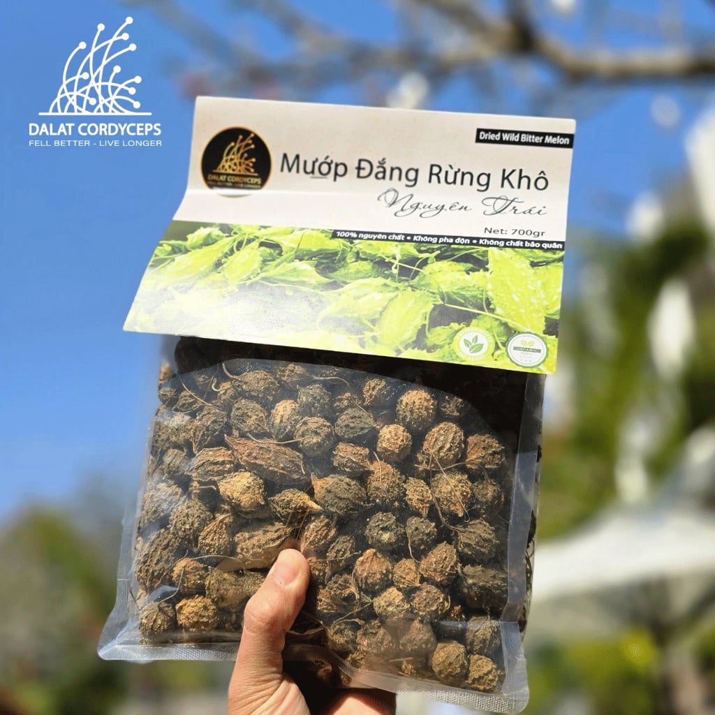 Khổ qua, mướp đắng rừng sấy khô - Dalat Cordyceps