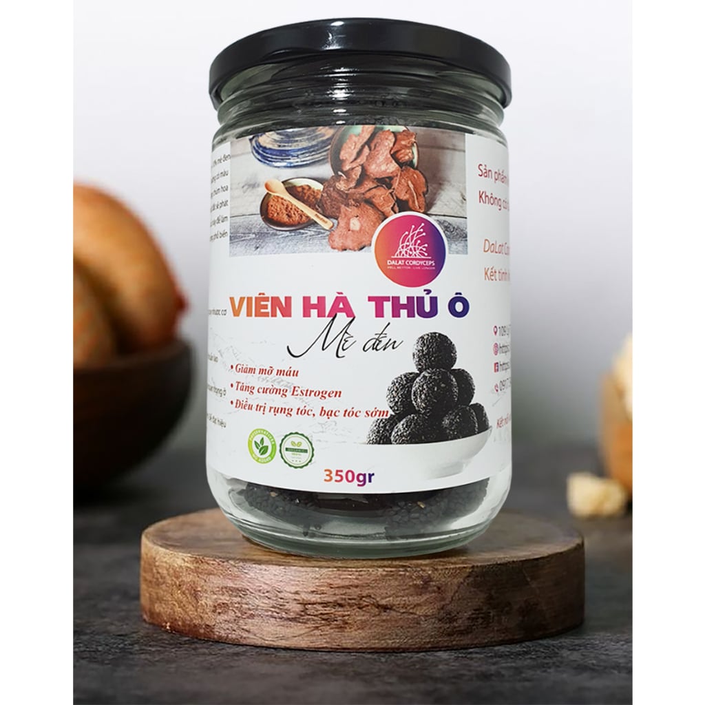 Viên hà thủ ô đỏ mè đen, DaLat Cordyceps
