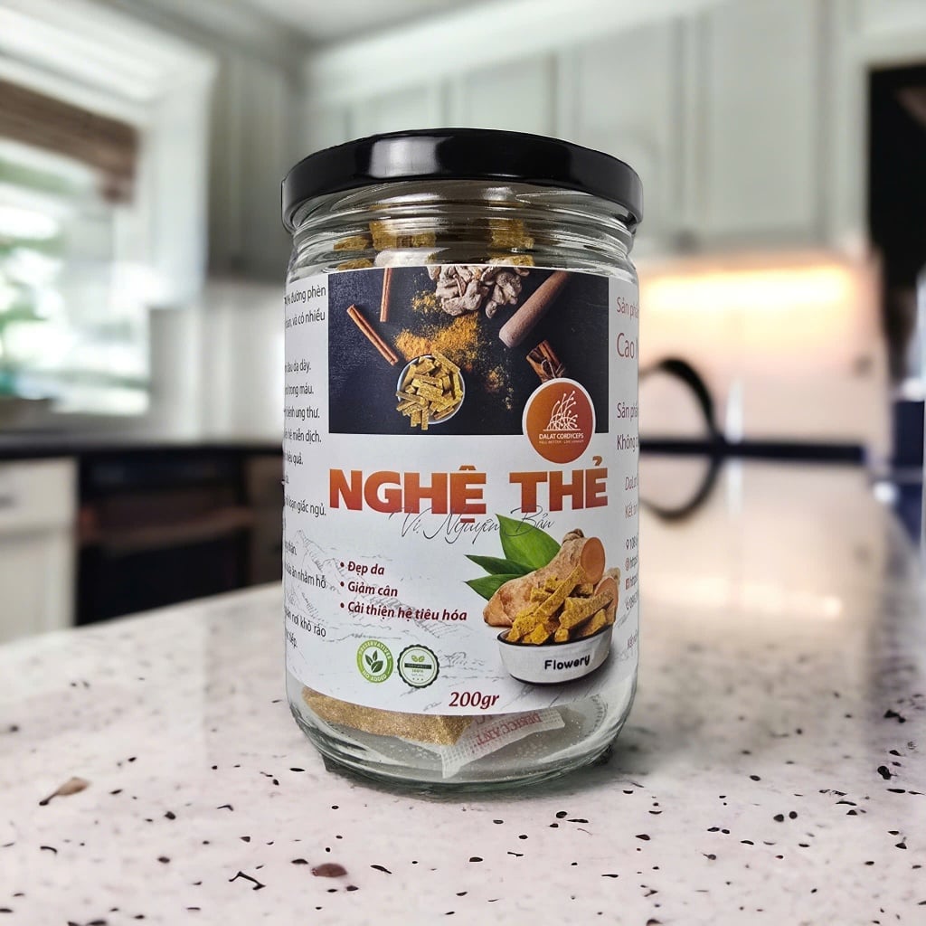 Nghệ thẻ phấn hoa mật ong Dalat Cordyceps