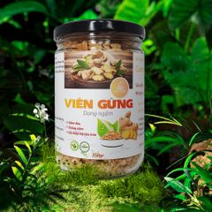 Trà viên gừng Dalat Cordyceps, dạng viên ngậm