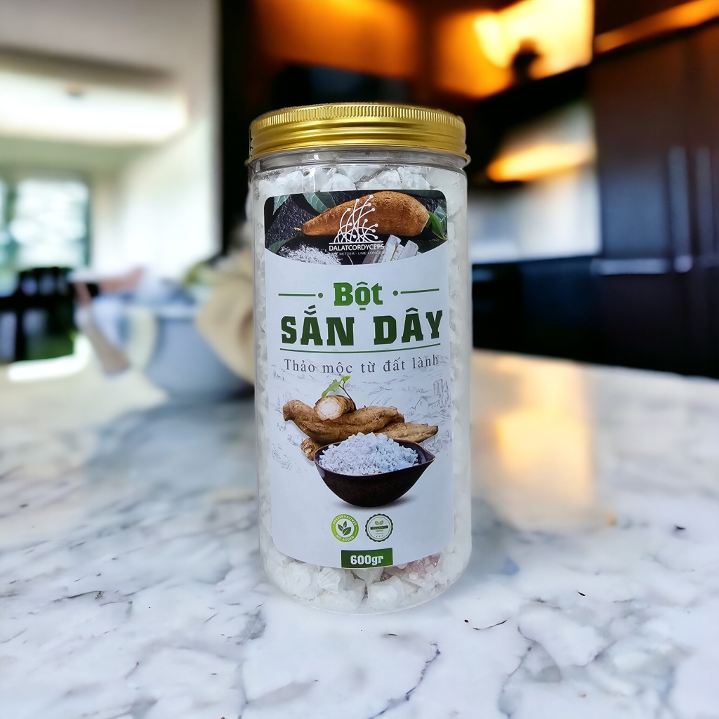 Bột sắn dây nguyên chất - Dalat Cordyceps