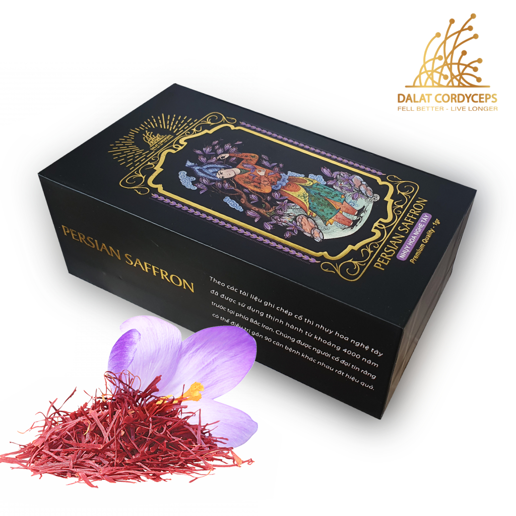 Nhuỵ hoa nghệ tây saffron - Dalat Cordyceps