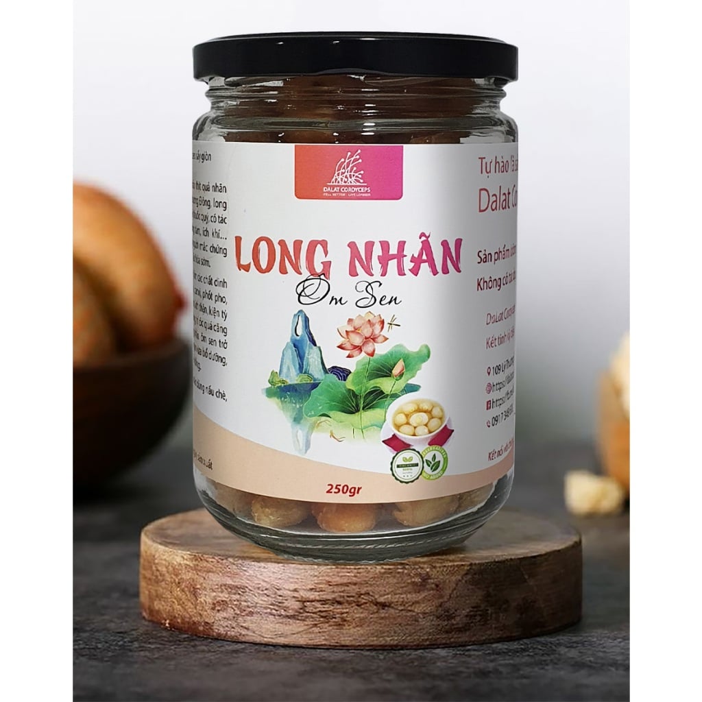 Long nhãn ôm sen - Dalat Cordyceps