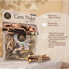 Trà thảo mộc cam thảo khô thái lát - Dalat Cordyceps