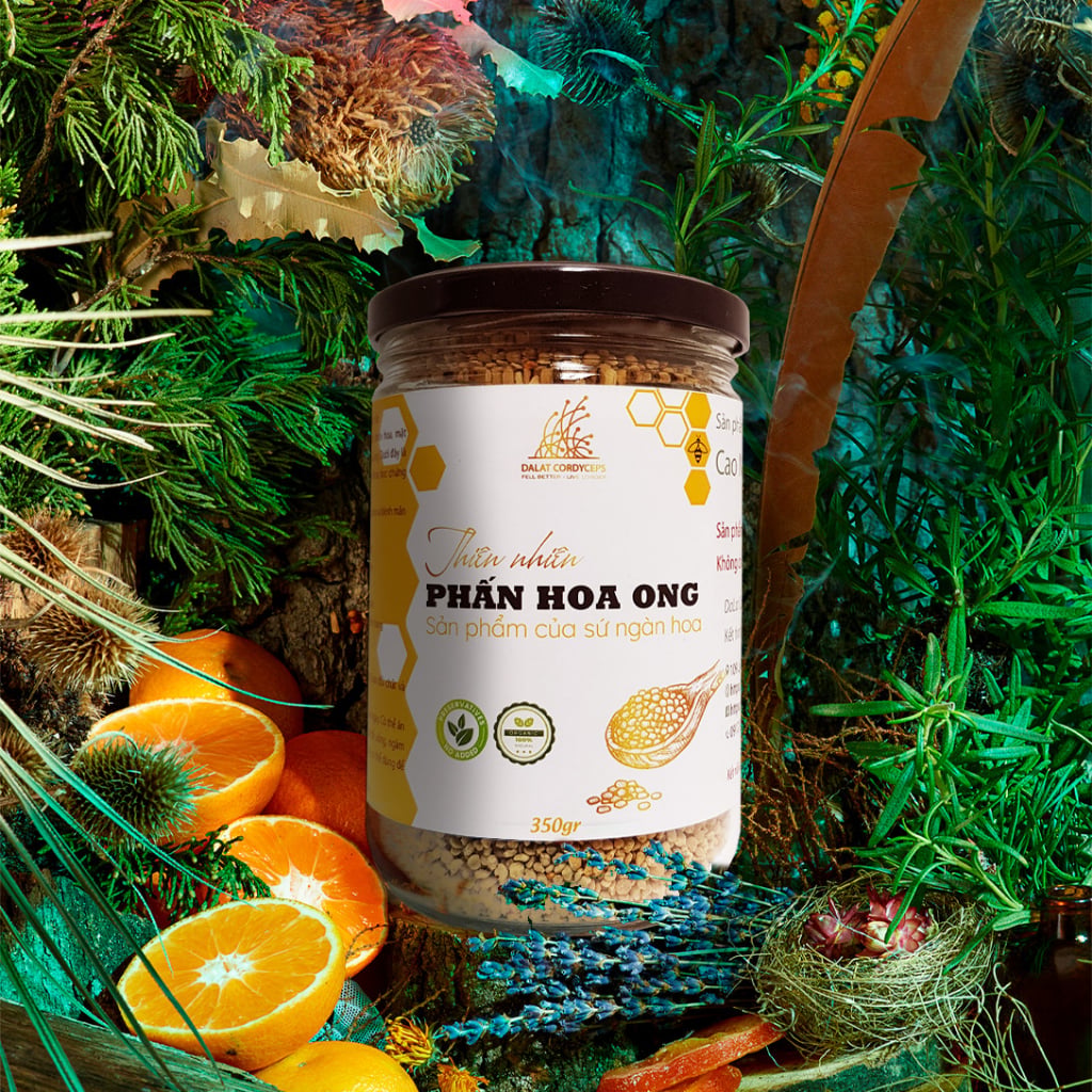 Phấn Hoa Mật Ong Loại Thượng Hạng Dalat Cordyceps