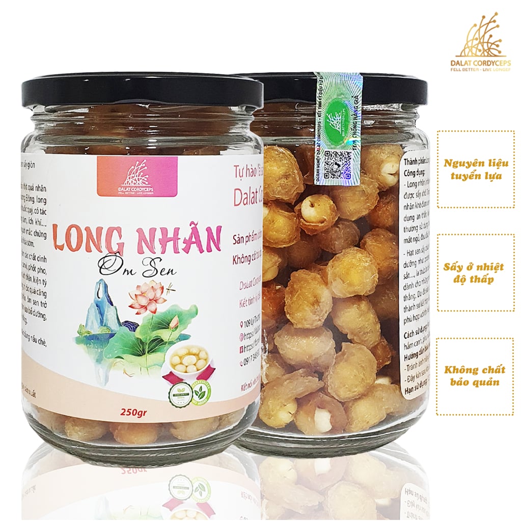 Long nhãn ôm sen - Dalat Cordyceps