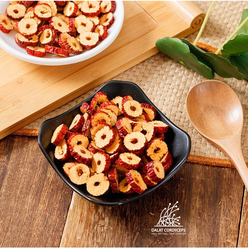 Táo đỏ Tân Cương - Dalat Cordyceps - Loại thượng hạng