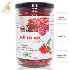 Kỷ tử đỏ sấy khô - Dalat Cordyceps - loại thượng hạng