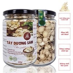 Tây dương sâm khô thái lát, Sâm Hoàng kỳ khô Dalat Cordyceps