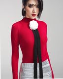  VÁY DA BẠC LƯNG THẤP KHÓA KÉO S592V2 