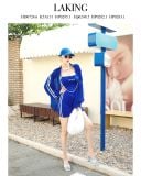  ĐẦM THUN HAI DÂY COBALT LINE MIDI DRESS - D724 