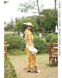  QUẦN VÀNG DÀI NHÚN EO Tropic Harvest  S157Q4 