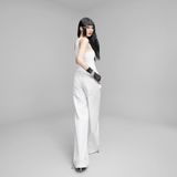  QUẦN TRẮNG DÀI DÂY RÚT ORIGAMI WAIST PANTS    -    S705Q1 