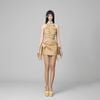  MONEY LATTE BOW DRESS ĐẦM NÂU D7462 