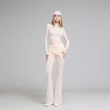  TIME CREAM LACE PANTS QUẦN KEM REN Q9591 