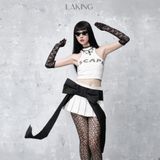  ESCAPE WHITE SKIRT w BLACK BOW Váy trắng S685V1 