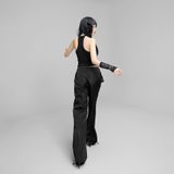  MONEY LAYER TRIANGLE PANTS QUẦN ĐEN S705Q2 