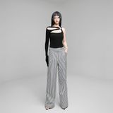  MONEY BLACK STRIPES PANTS QUẦN SỌC ĐEN Q9561 